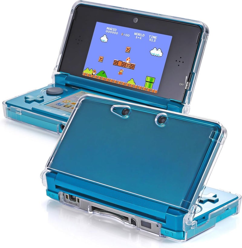 VSEER 3DS Case - Ultra Clear Crystal Transparent Hard Shell Protective Case Cover Skin for Nintendo 3DS - Image 1